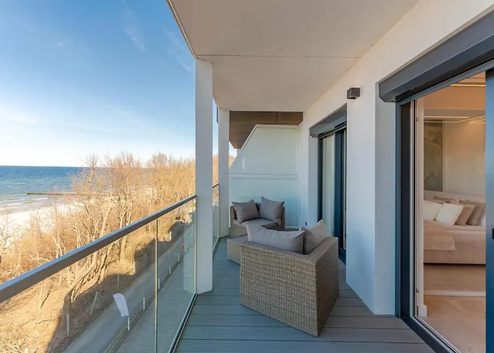 Apartament Z Widokiem Na Morze 319 By Perłowa Przystań Rent Sianożęty